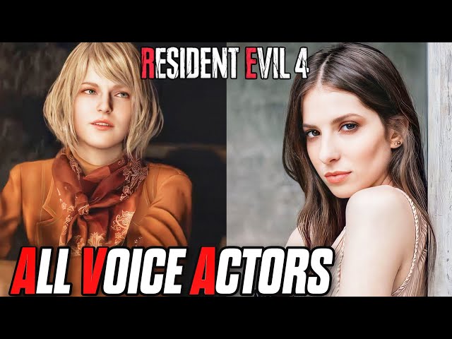 Resident Evil 4 voice actors & cast list