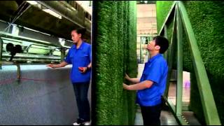 Artificial grass factory artificial turf tufting by CCGrass