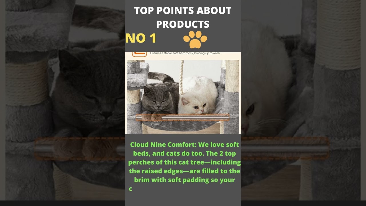 BEST SELLER CAT TREE PET PRODUCT REVIEW       