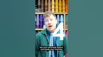 What is the best yarn for knitting machines, for beginners? #machineknitting    #knittingmachine