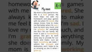 Exclusive English Story|| My Mom English Short Story|| English Reading Stories #englishstory #audiostory Information