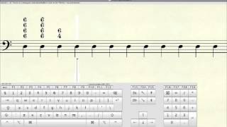 Figured Bass font in music notation software