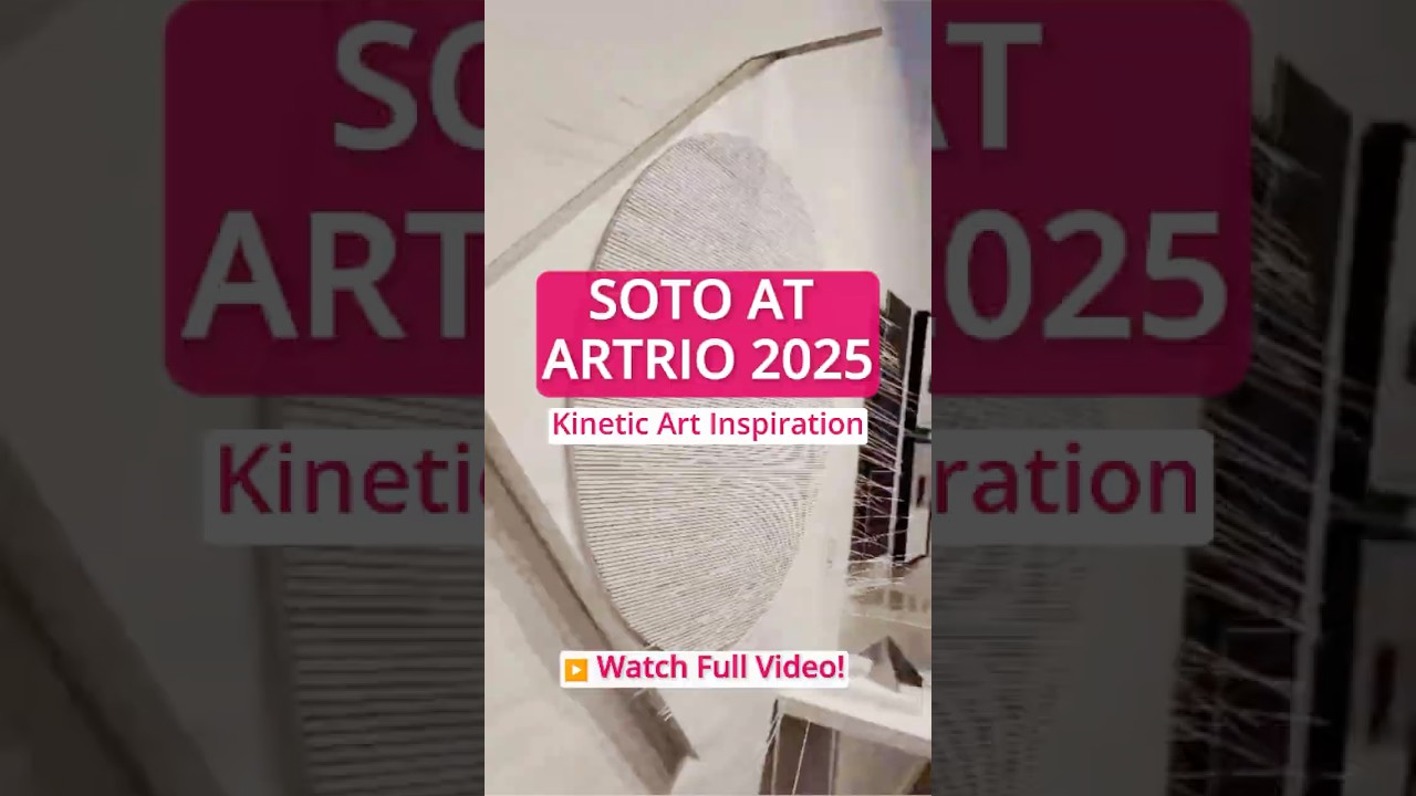 This SOTO Piece at ArtRio 2025 Will MESMERIZE You | Kinetic Art Inspiration 🎨