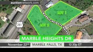 Land Auction - Marble Falls, TX