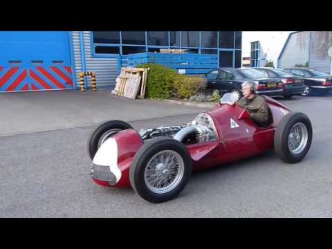 Alfa Romeo Alfetta 158 Drive At Jim Stokes Workshops Ltd Youtube