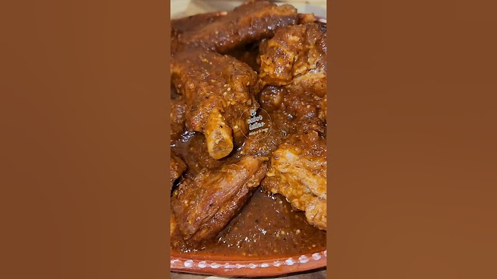 💥The Best and Most Delicious Pork Ribs in a Charred Red Sauce💯