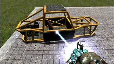 Gmod Tutorial: How to use Easy Engine Mod to Make a Car.