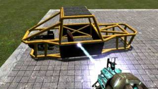 Gmod Tutorial: How to use Easy Engine Mod to Make a Car.