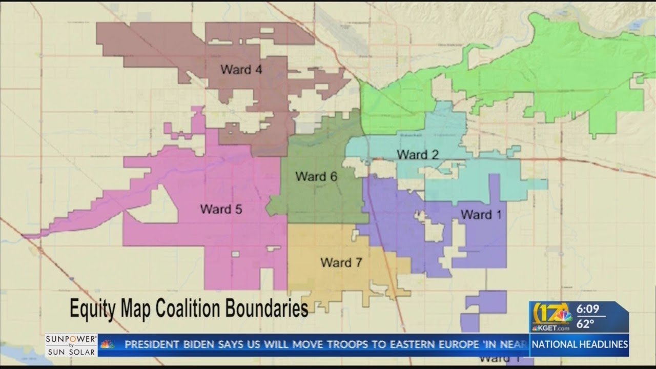 Saturday on Kern County In Depth Redrawing Ward boundaries for the