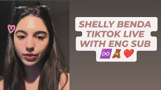 SHELLY BENDA TIKTOK LIVE ❤️🧸 WITH ENGLISH SUBTITLES ❤️❤️