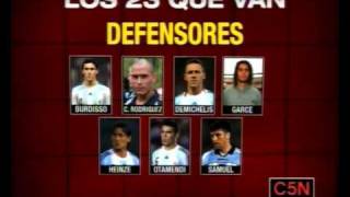 C5N - MARADONA'S 23 FOR SOUTH AFRICA 2010