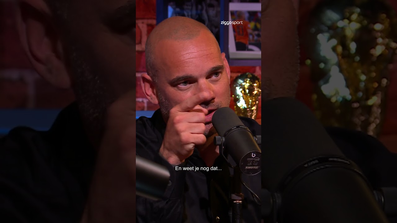 ‘Wij liepen gewoon in de dikkertjesgroep’ 😂 #ZiggoSport #WesEnRaf #Sneijder #VanderVaart #Ajax