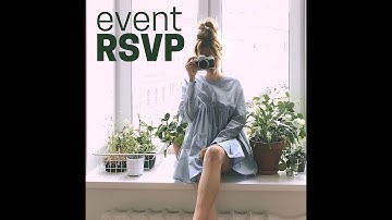 Video template - Event RSVP
