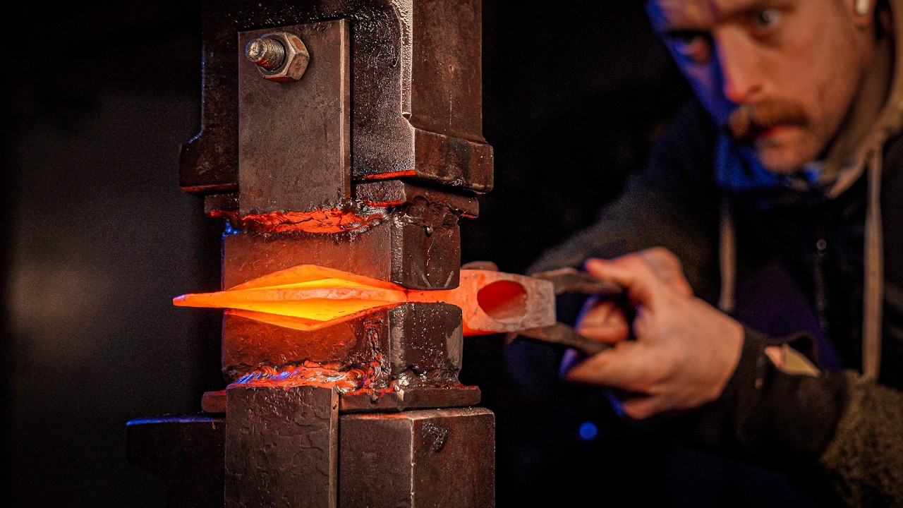 Я выковал колун в форме ромба