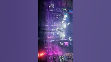 Can unreal engine make rain ? #UnrealEngine5  #Cyberpunk  #CGI  #VFX