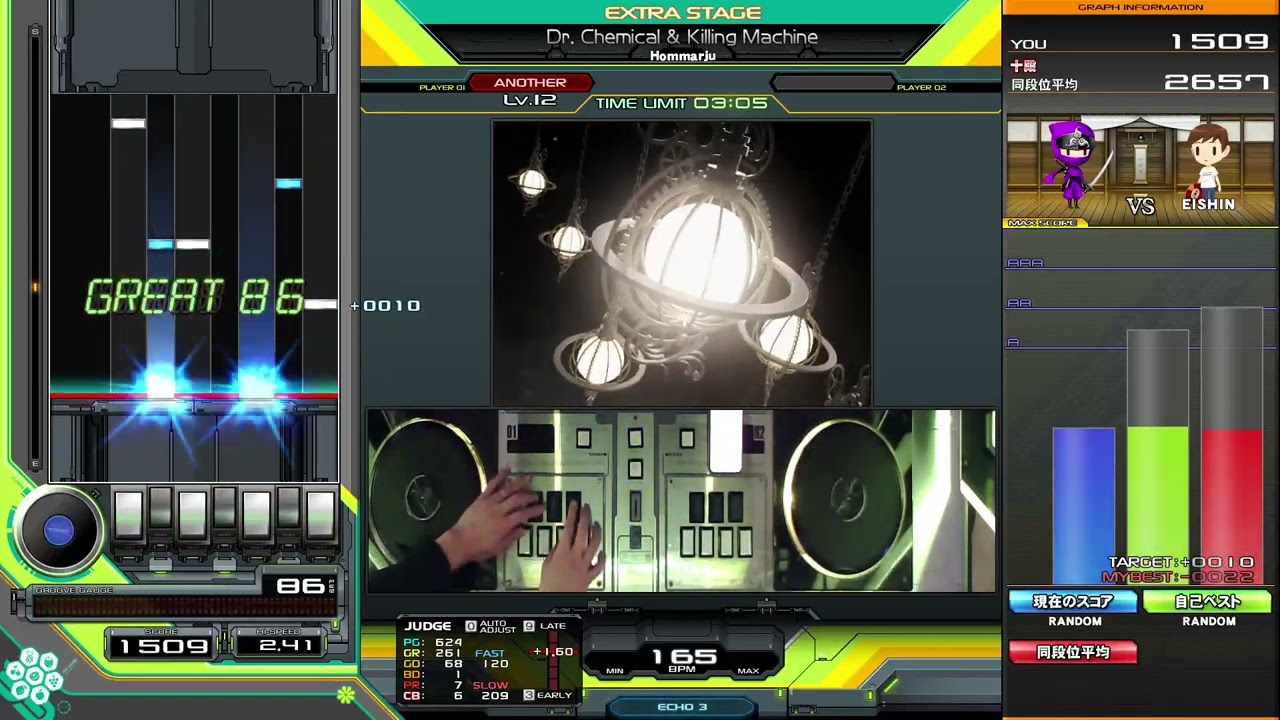 beatmania IIDX】Dr. Chemical & Killing Machine / Hommarju - YouTube