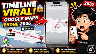 How to Make the Viral TikTok Google Maps Timeline for iPhone 2026
