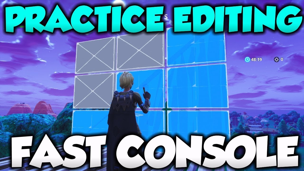 practice editing fast on fortnite console best editing drills to become a god - how to practice fortnite console