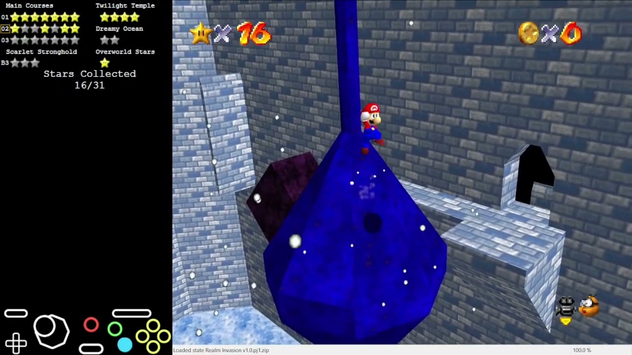 Realm Invasion - C2: Freezecliff Castle + Overworld Star