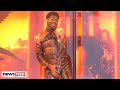 Lil Nas X Details RIPPING His Pants During Live SNL Performance!