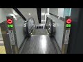 【逆走防止ブザー作動】JR安土駅のエスカレーター１【三菱製,MITSUBISHI】