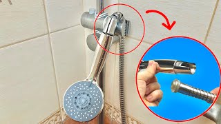 EVERY MAN SHOULD KNOW THIS! It turns out that you can easily repair a shower hose using PVC pipe by Fix it fast 2,348 views 1 month ago 5 minutes, 48 seconds