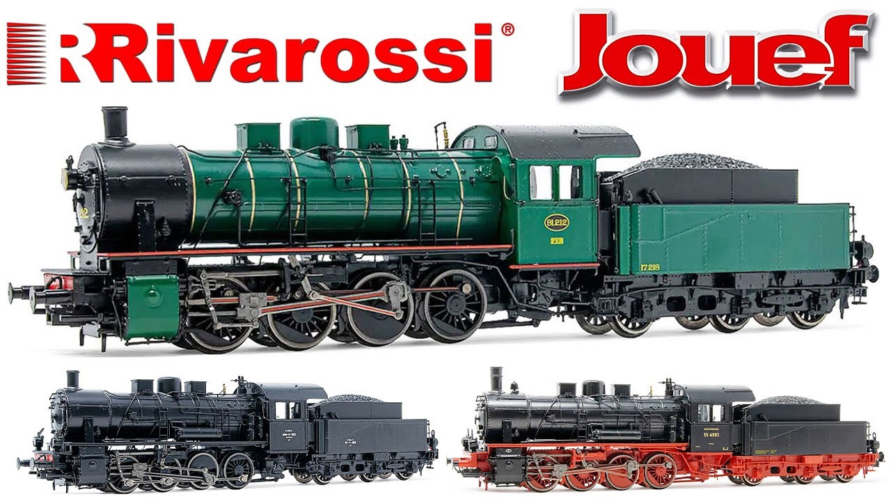 New German, French & Belgium BR55s From Rivarossi & Jouef - YouTube