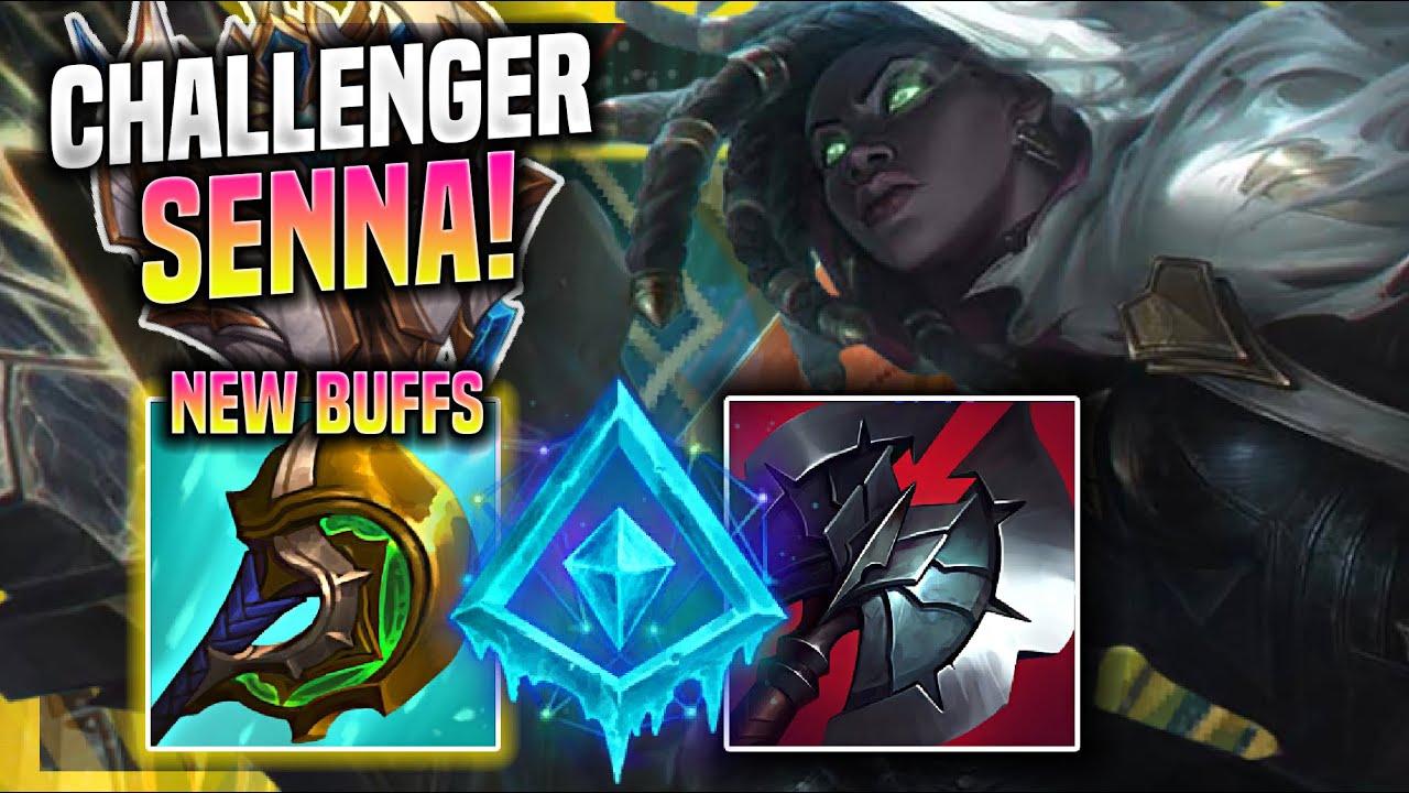 KOREAN CHALLENGER CHILLING WITH SENNA! - Korean Challenger Plays Senna SUPPORT vs Sett! | Season 11