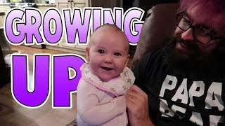 Baby Layla Rolled Over! - Family Baby Vlogs