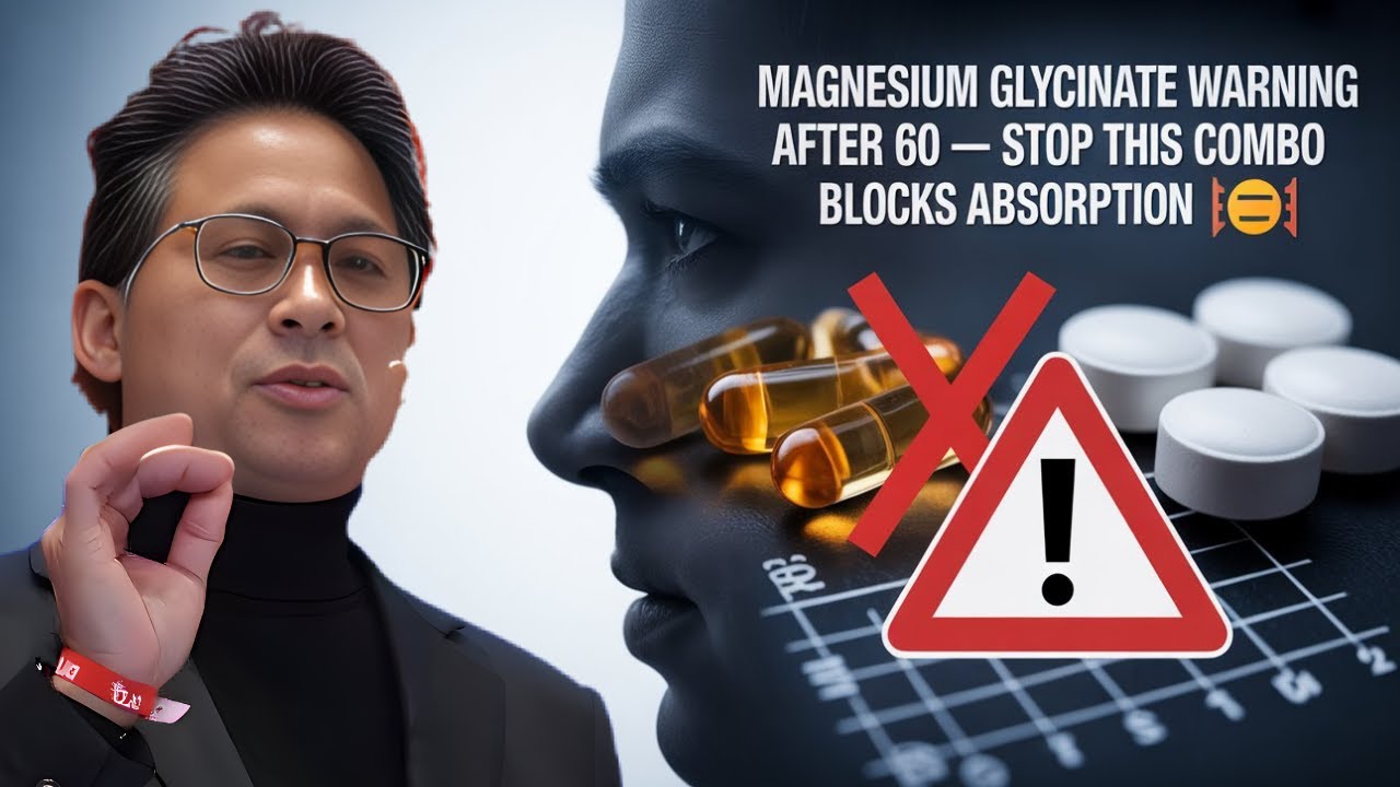 Magnesium Glycinate Warning After 60 – This Common Combo Blocks Absorption | Dr. William Li