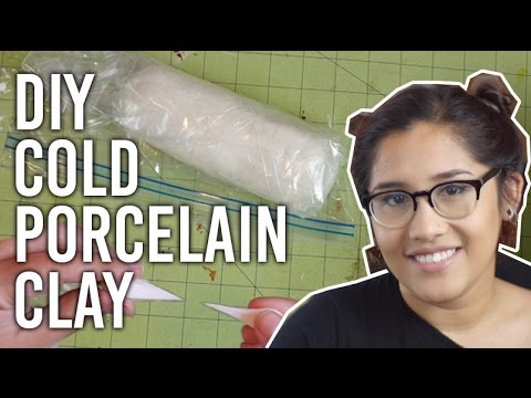 Video: How To Make Cold Porcelain Products At Home