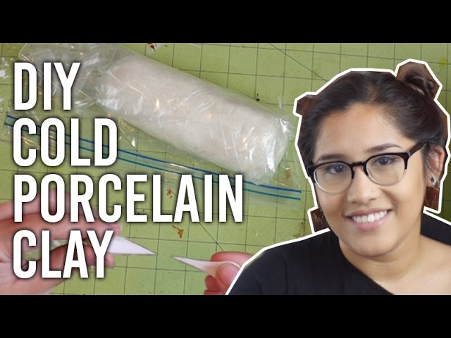 How to Make Cold Porcelain Clay and Roses - The Kreative Life