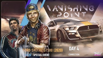 Ford Shelby GT500 | Day 4  collection | NFS No Limits  Vanishing Point