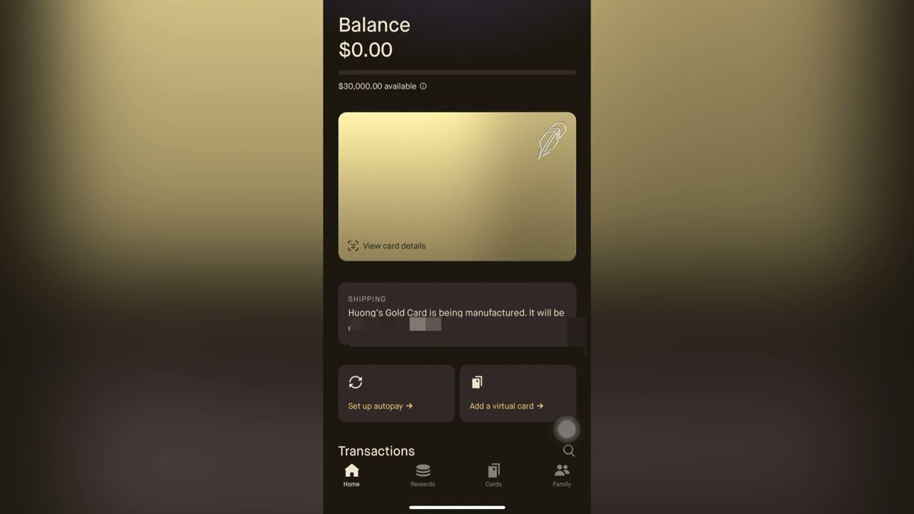 How to activate your Robinhood Gold card and add it to digital wallet for  Apple and Google Pay? - YouTube