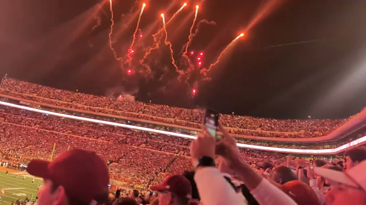 Texas A&M Texas Longhorns DKR 2025 intro 