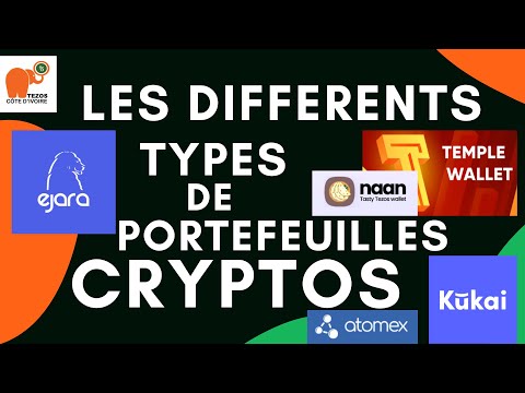 Les différents types de portefeuilles cryptos !