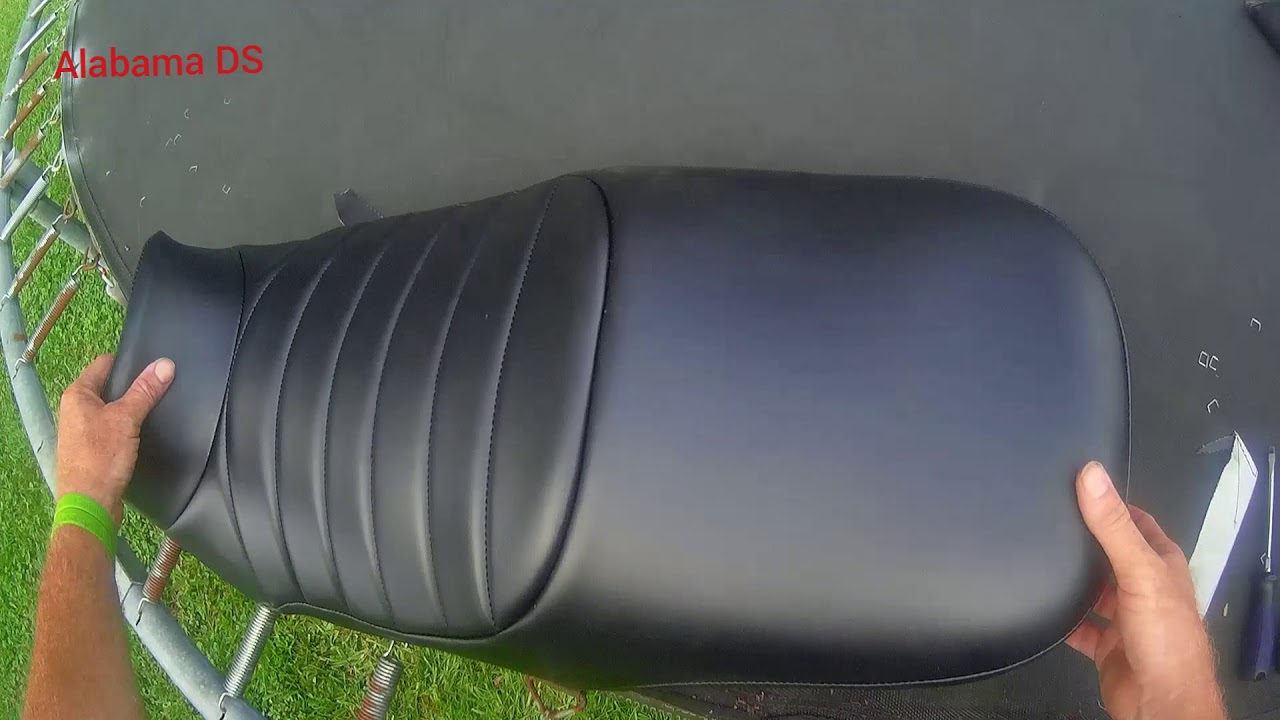 Motorcycle seat cover install 33 total investment YouTube