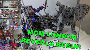 MCM CON BEGINS! 2026 Transformers NEW OPTIMUS, SS AOE Titan GRIMLOCK & MORE!!!