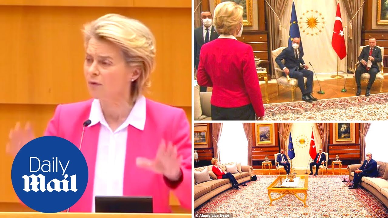 Ursula von der Leyen discusses Erdogan 'sofagate': 'I felt hurt and I felt alone'