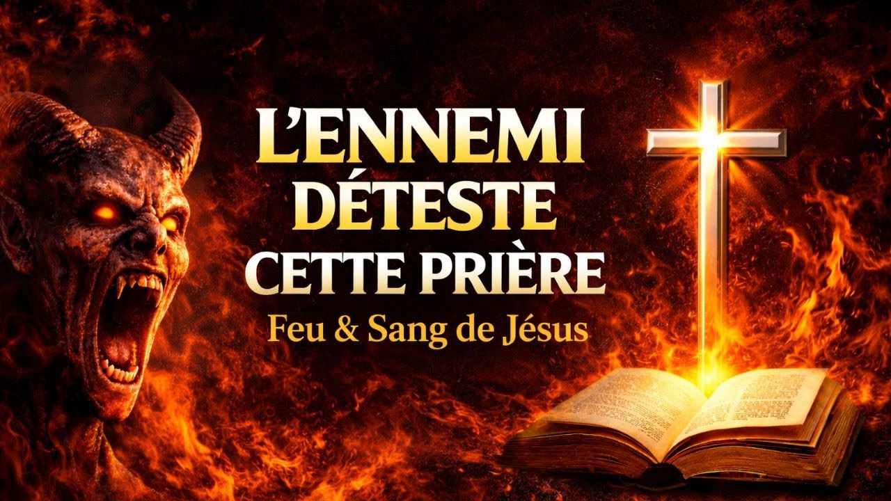 PRIÈRE DU 18 JANVIER | La Prière que l’Ennemi Déteste | Feu & Sang de Jésus — Protection Puissante