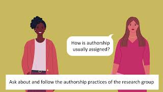 Responsible Authorship Practices