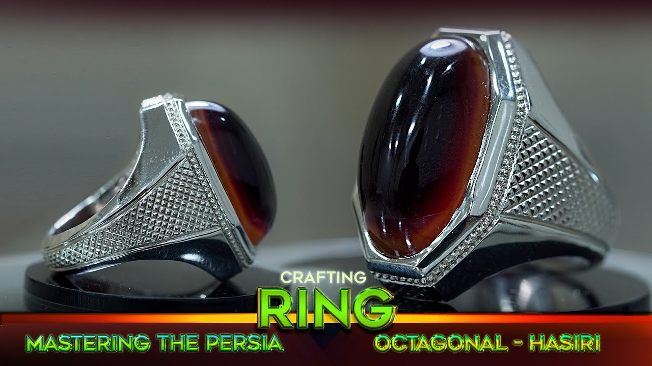 Mastering the Ancient Persian 'Hasht-Hasiri' (Woven Octagonal) Ring | Metal Weaving Techniques