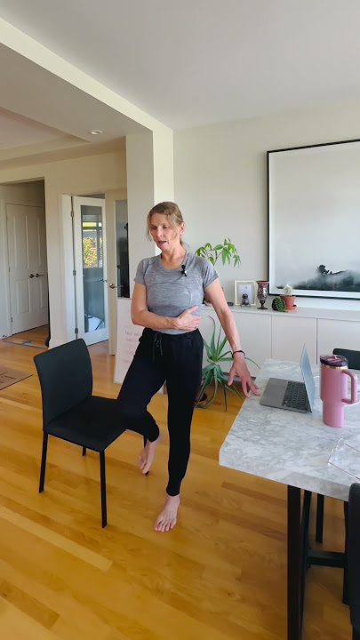 TIGHT HIPS? Do this simple 3 minute hip circles movement break to get moving again #shorts