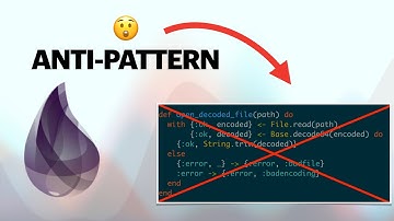Elixir anti-pattern! Complex else clauses in with #elixirlang