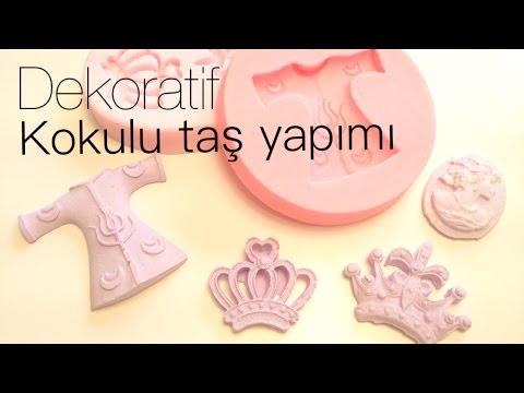 DIY DEKORATİF KOKULU TAŞ YAPIMI /Figen Ararat