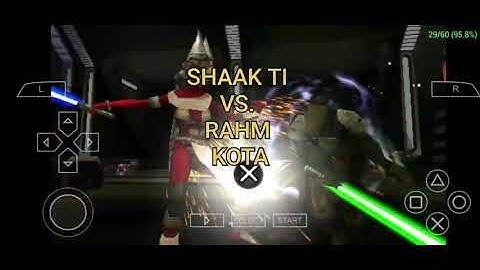 SHAAK TI VS. RAHM KOTA |STARWARS:THE FORCE UNLEASHED.Gvv Gaming
