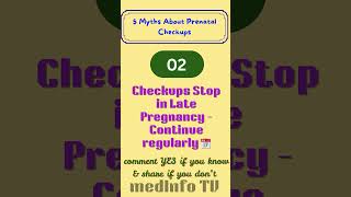 Prenatal Checkup Myths Explained 🤰🏥 | medInfo TV #PrenatalCare