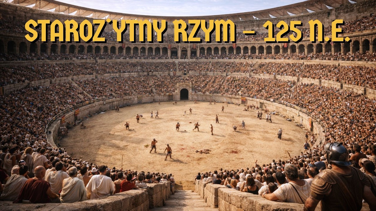 Starożytny Rzym - Największe Miasto Świata (Rekonstrukcja przez SI)