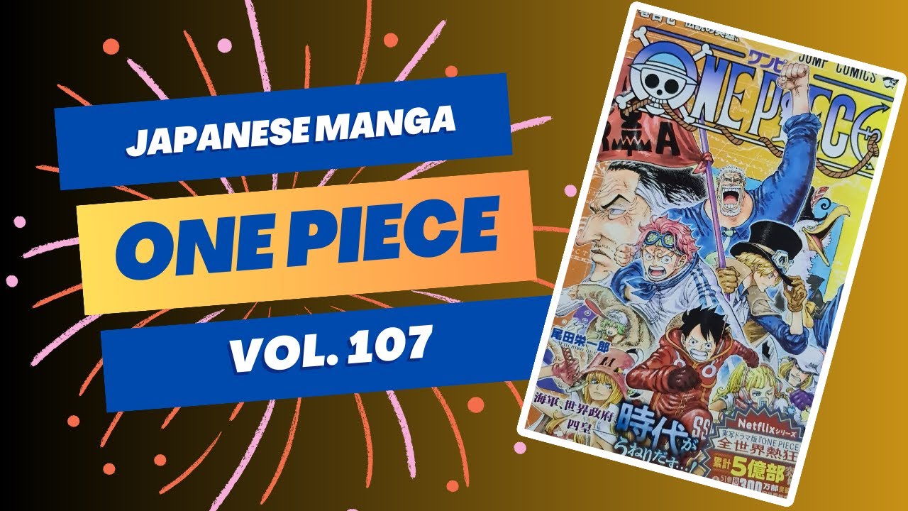 One Piece Vol. 107 Japanese Manga 