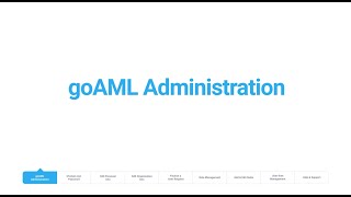 How to Manage goAML Accounts